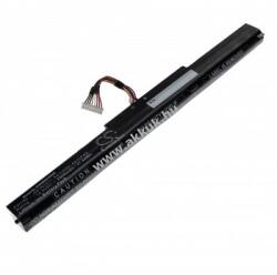 VHBW Helyettesítő akku Asus GL553VD típus A41N1611 2600mAh