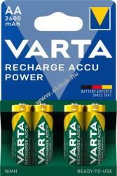 VARTA AA (Mignon) 2600mAh NiMH újratölthető akkumulátor 4db/csomag