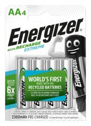 Energizer Extreme AA/HR6 2300mAh ceruza akku 4db/csom. ready to use - Kiárusítás