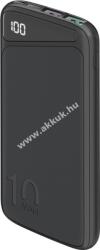 Goobay powerbank, gyorstöltés, 10000mAh, fekete (USB-C, PD, QC 3.0) - Kiárusítás!