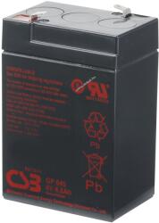 CSB-Battery Ólom akku 6V 4, 5Ah ( CSB / Hitachi) típus GP645 F1