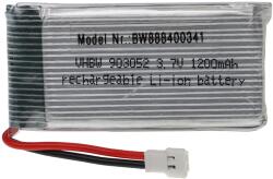 VHBW Helyettesítő modell / RC Akku 3.7V, Li-Polymer, 1200mAh, XH2.54-csatlakozó