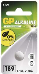 GP Batteries Alkáli gombelem LR54 (189F) 1db/csomag