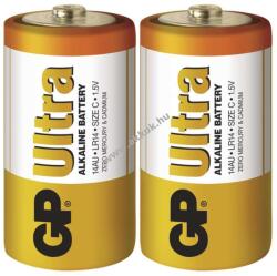 GP Batteries Ultra Alkáli bébi elem LR14 (C) 2db - Kiárusítás