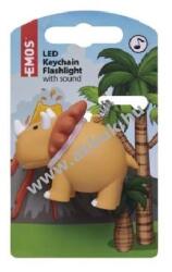 EMOS LED dínós kulcstartó Triceratops - Kiárusítás!