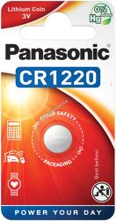 Panasonic Helyettesítő elem Panasonic CR1220 okosotthon elem 2db/csomag lítium