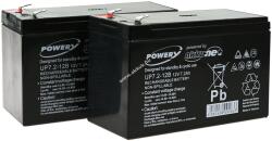 Powery ólom zselés helyettesítő akku UPS APC RBC124