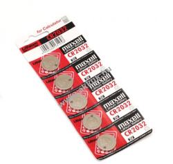 Maxell Lithium CR2032 gomb elem 3V - 5db/csom