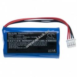 VHBW Helyettesítő akku DJI Phantom 3 GL358WB típus LGABB4186 2600mAh