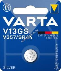 VARTA SR44 V13GS 357 ezüst-oxid cink gombelem 1db csomag