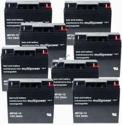 Multipower helyettesítő ólom szünetmentes akku APC Smart-UPS 5000 Rackmount/Tower 20Ah (12V 18Ah is)