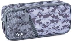 YOLO Penar Yolo - Gray camoflauge, cu 2 fermoare (121274-165-76) Penar