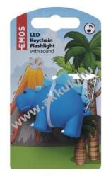 EMOS LED dínós kulcstartó stegosaurus - Kiárusítás! - A készlet erejéig!