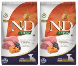 FARMINA N&D GF Pumpkin Lamb & Blueberry Puppy Mini 14 kg (2 x 7 kg)