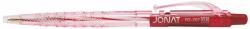 FlexOffice Golyóstoll, 0, 25 mm, nyomógombos, FLEXOFFICE "Jonat", piros FO-017RED (FO-017RED)