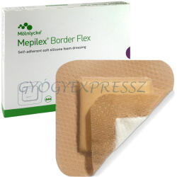  MEPILEX BORDER FLEX LITE 10 x 10 cm Rugalmas habkötszer 1db