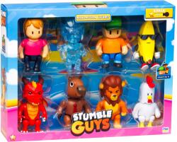 Stumble Guys Deluxe Mini Figura Szett - A Verzió 8db/csomag