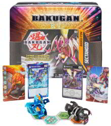 Spin Master Bakugan Baku-Tin, Sectanoid Premium Collectors Tárolódoboz Mystery Bakugannal