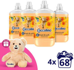 Coccolino Orange Rush öblítőkoncentrátum 4x1700 ml (272 mosás)