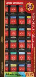 KOH-I-NOOR Mondeluz Set Landscape Set de vopsele acuarela 24 buc (01636S2401KS)
