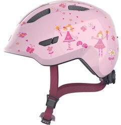 ABUS kerékpáros gyerek sisak Smiley 3.0, In-Mold, rose princess, M (50-55 cm)