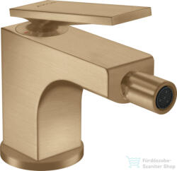 Hansgrohe AXOR CITTERIO bidé csaptelep automata leeresztővel, szálcsiszolt bronz 39214140 (39214140)