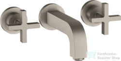 Hansgrohe AXOR Citterio falsík alatti mosdó csaptelep 16, 2 cm-es kifolyóval, rozsdamentes acél hatású 39313800 (39313800)