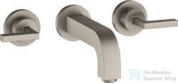 Hansgrohe AXOR Citterio falsík alatti mosdó csaptelep 16, 2 cm-es kifolyóval, rozsdamentes acél hatású 39315800 (39315800)