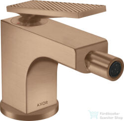 Hansgrohe AXOR Citterio bidé csaptelep automata leeresztővel, szálcsiszolt vörös arany hatású 39201310 (39201310)