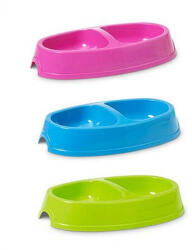 SAVIC Picnic Twin - Dupla tál (vegyes színekben) 2x0.4l (30.5x17cm)