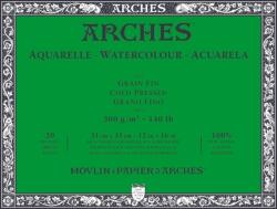 ARCHES Watercolour Cold Pressed Block Natural White Скицник 20 41 x 31 cm 300 g (A1795062)