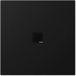 POLYSAN TRENECA vágható öntött márvány zuhanytálca 90x90 cm, matt fekete 84300.21 (84300.21)