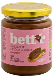 Bettr bio vegán kakaós törökmogyorókrém (nutella) 250 g - bioszallito