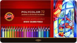 KOH-I-NOOR Polycolor Artist's Coloured Pencils Комплект цветни моливи Цветен 72 бр (3827072001PL)