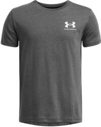 Under Armour UA B SPORTSTYLE LEFT CHEST SS-GRY Rövid ujjú póló 1363280-025 Méret YXL