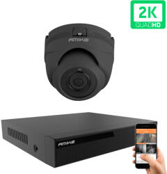 AMIKO D20M530B-AHD dome 1 biztonsági kamera rendszer 5MP 2K