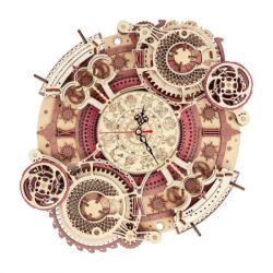 Robotime Rokr fa modell - Zodiac fali óra lézervágott fa modell LC601 (7388)