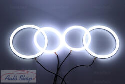  BMW E60/E61 Angel Eyes Opal Smd Led szett BMW Angel Eyes Opal Led E60/E61 Xenon izzóval szerelt Utólagosan beszerelhető Angel eyes 2003-2010