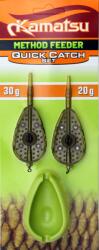 KAMATSU quick catch method feeder 20g and 30g set with mould (960001005)
