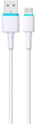  BWOO micro USB töltőkábel adatkábel 1 m 3A fehér (6933654802994)