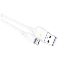 EMOS micro USB töltőkábel adatkábel 1 m fehér (SM7004W)