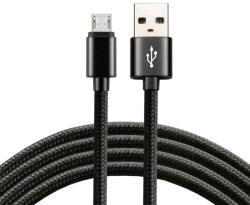 everActive micro USB fonott töltőkábel adatkábel 2.4A 120 cm (CBB-1.2MB)