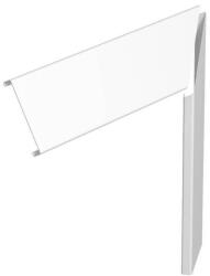 Obo Bettermann 6287070 FUOP3RW felső rész lapos sarokelemhez, eső, pult 80x300mm hófehér (6287070)