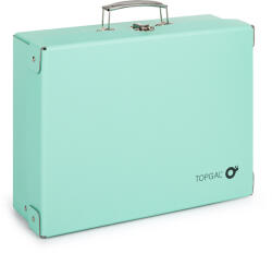 Topgal Zöld papírbőrönd képzőművészeti kellékekhez Topgal CASE 24064