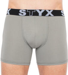 Styx Boxeri bărbați Styx long elastic sport gri deschis (U1062) M (158374)