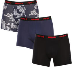 HUGO 3PACK boxeri bărbați HUGO multicolori (50510192 405) XXL (177272)
