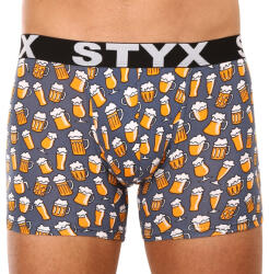 Styx Boxeri bărbați Styx long art elastic sport bere (U1357) S (173761)