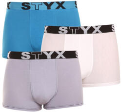 Styx 3PACK boxeri bărbați Styx elastic sport multicolor (G969106167) S (167182)