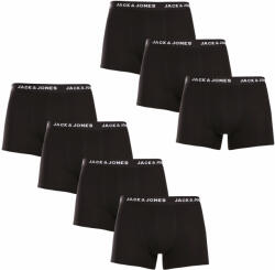 Jack and Jones 7PACK boxeri bărbați Jack and Jones negri (12171258) XL (166670)