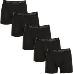 Gianvaglia 5PACK boxeri bărbați Gianvaglia negri (GVG-5015) XL (176909)